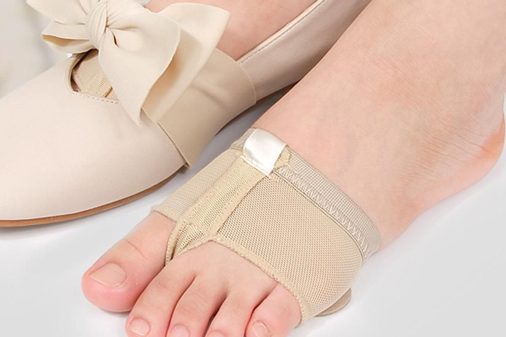 Foot Thongs Toe Undies Forefoot Shoes Ballet Dance Paws Pad Cover Half Lyrical - XL