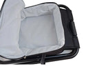 Portable Cooler Stool Multi-Function Folding Fishing Chair - Black