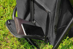 Portable Cooler Stool Multi-Function Folding Fishing Chair - Black