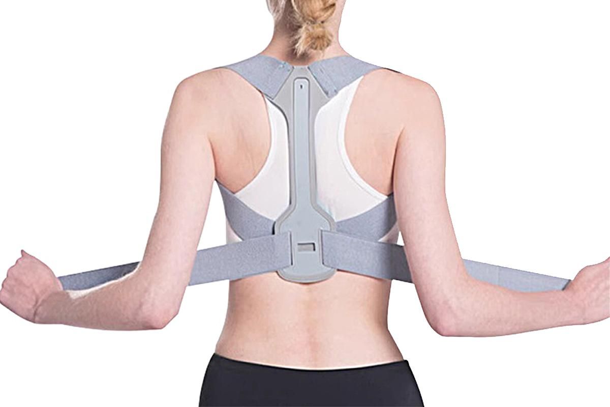 Posture Corrector for Women Adjustable Back Brace For Clavicle Shoulder Support and Providing Neck Shoulder -M