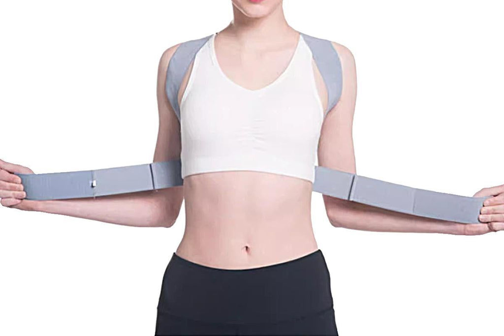 Posture Corrector for Women Adjustable Back Brace For Clavicle Shoulder Support and Providing Neck Shoulder -M