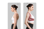 Posture Corrector Clavicle Support Back Straight Shoulders Brace Strap -Pink / M