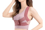 Posture Corrector Clavicle Support Back Straight Shoulders Brace Strap -Pink / S
