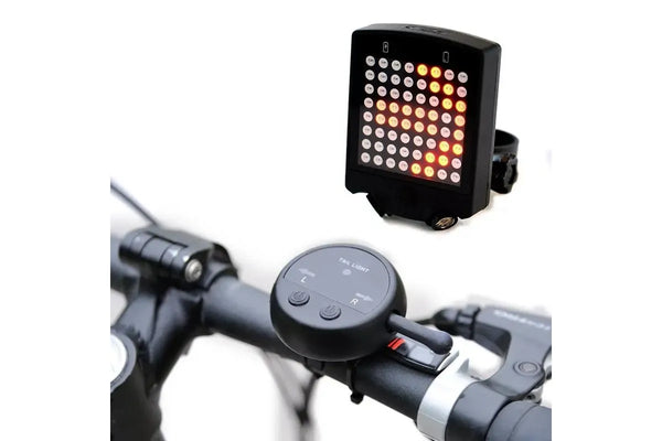 USB Rechargeable Smart Bike Tail Light with Turn Signals