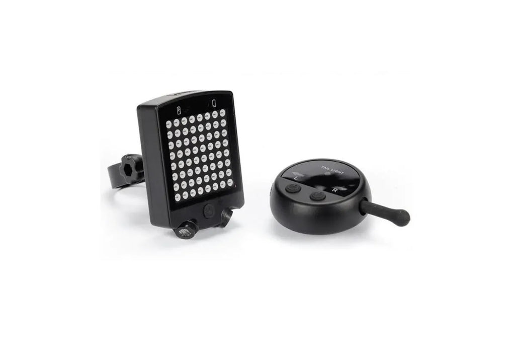 USB Rechargeable Bike Tail Light Smart Bicycle Turn Signal Lights