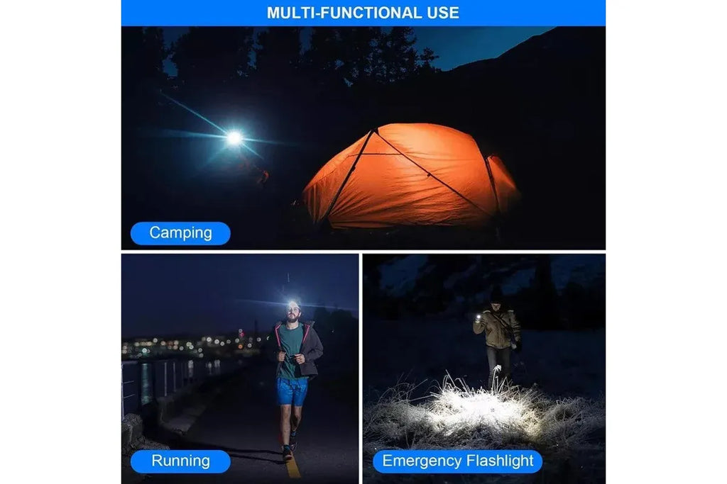 Bike Light Set Rechargeable LED Bicycle Lights Waterproof Headlight Front Rear