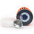 2pcs Solar and USB Mosquito Killer Camp Lamp Flashlight -Orange