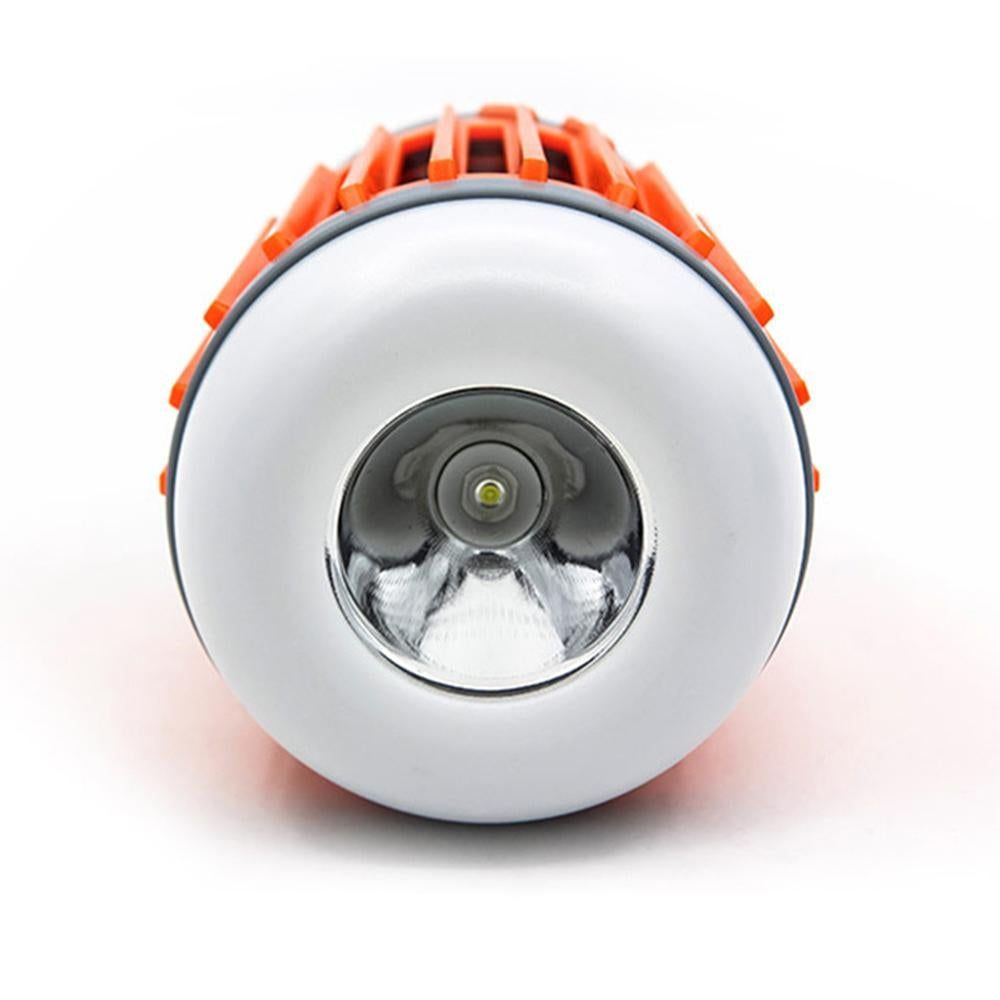 2pcs Solar and USB Mosquito Killer Camp Lamp Flashlight -Orange