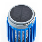 2pcs Solar and USB Mosquito Killer Camp Lamp Flashlight -Blue