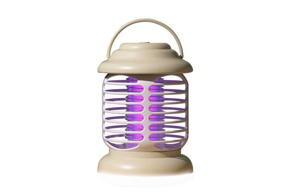 Portable Electric Mosquito Zapper Killer Lamp Trap for Indoor and Outdoor -Grey