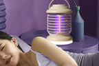 Portable Electric Mosquito Zapper Killer Lamp Trap for Indoor and Outdoor -khaki