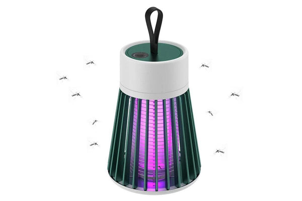 Electric Mosquito Killer Lamp Fly Traps Insect Bug Zapper For Outdoor Indoor - Green