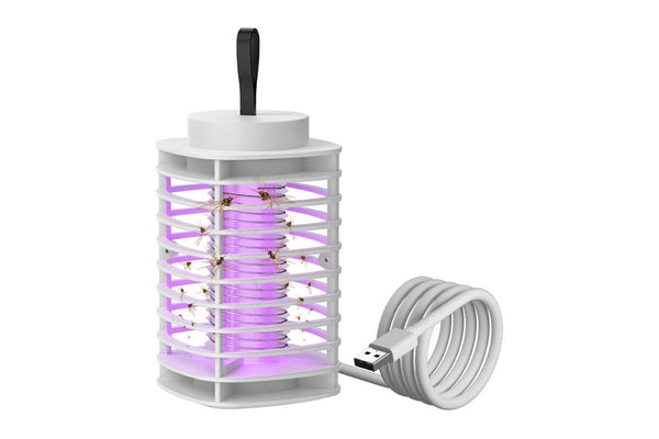 Electric Mosquito Killer Lamp LED Light -White