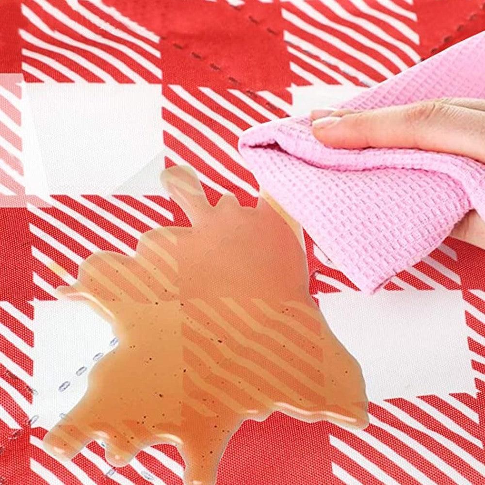 Foldable Picnic Mat Water-resistant Soft Camping Blanket Beach Outdoor Mat Red S