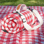 Waterproof Picnic Blanket Beach Outdoor Camping Mat Large Foldable Red