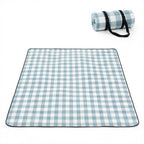 Waterproof Picnic Blanket Beach Outdoor Camping Mat Large Foldable Blue