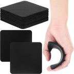 10Pcs Gym Workout Lifting Grips for Men & Women Pull up Weightlifting Hand Grips No Sweaty Hands - Black