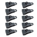10Pcs Tarp Clips Lock Grip Tarp Clamps Pool Cover Clips Tent Fasteners Holder for Awnings Outdoor Camping