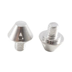 12 PCS M6 Football Shoe Replacement Spikes Studs For - Silver 8mm