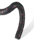 Road Bike Handlebar Tape AntiSlip Shock AntiVibration Durable - Star Red