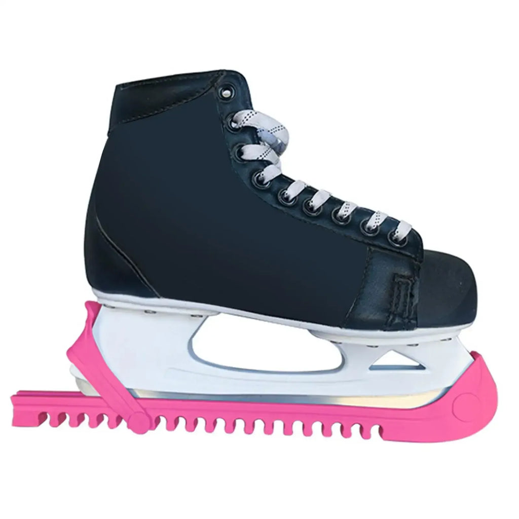 1 Pair Universal Ice Hockey Skate Cover Sleeves for Skate Blade - White