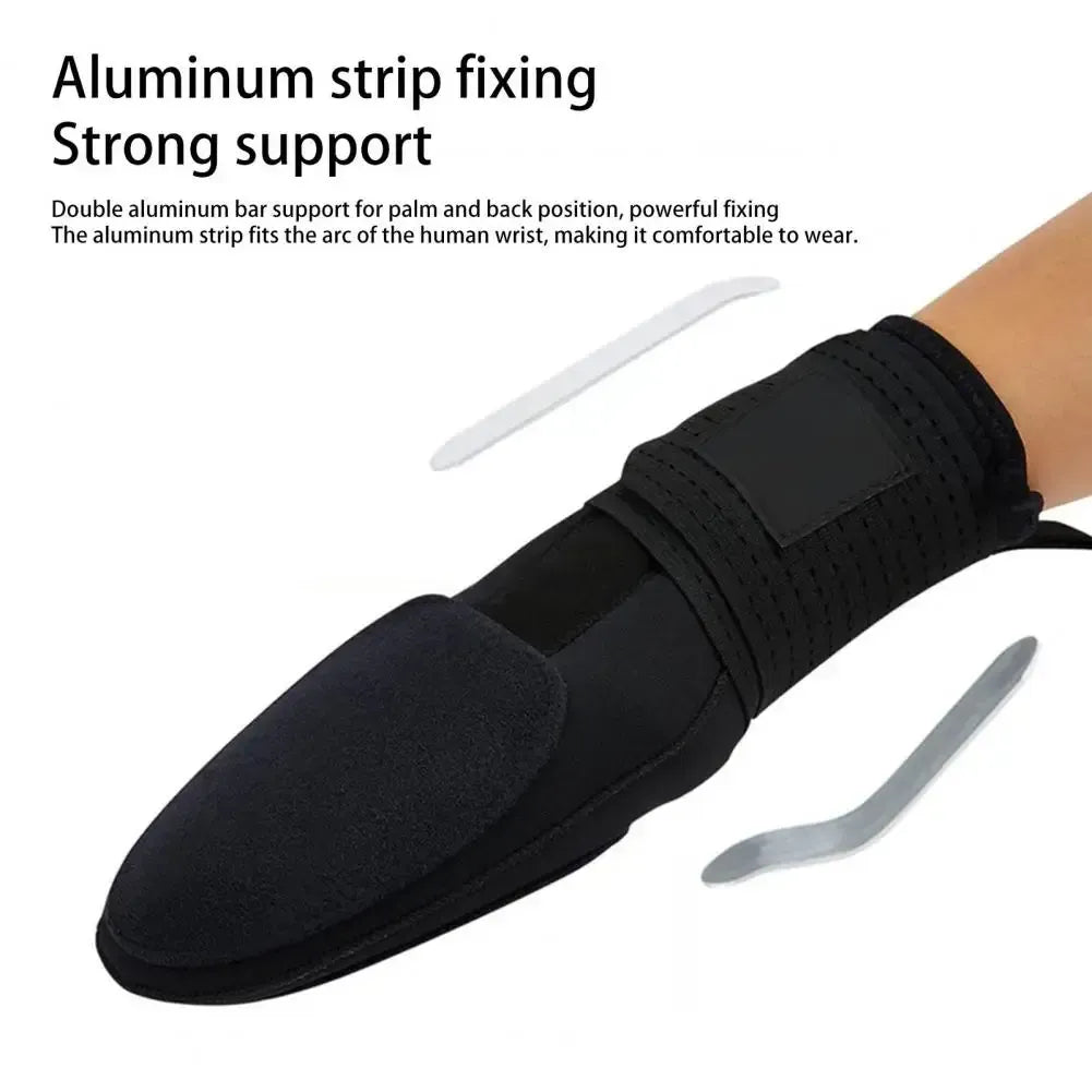 1Pc Baseball Softball Sliding Glove Wrist Protector Sport Supplies Adjustable Fastener Tape - Blue Left
