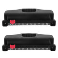 2Pcs Air Hockey Ice Hockey Table Scorekeepers Field Accessories Plastic Goal Counters Scoring Boxes - Black