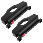 2Pcs Air Hockey Ice Hockey Table Scorekeepers Field Accessories Plastic Goal Counters Scoring Boxes - Black