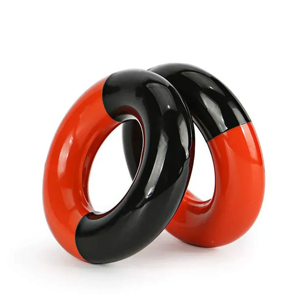 2PCS Golf Swing Trainer Weight Power Swing Ring for Golf Clubs Training Aid - 2pcs Two-Tone