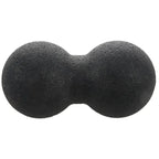 3X Fitness Peanut Massage Ball Fascia Massager Roller Pilates Yoga Gym Exercise Equipment - Black
