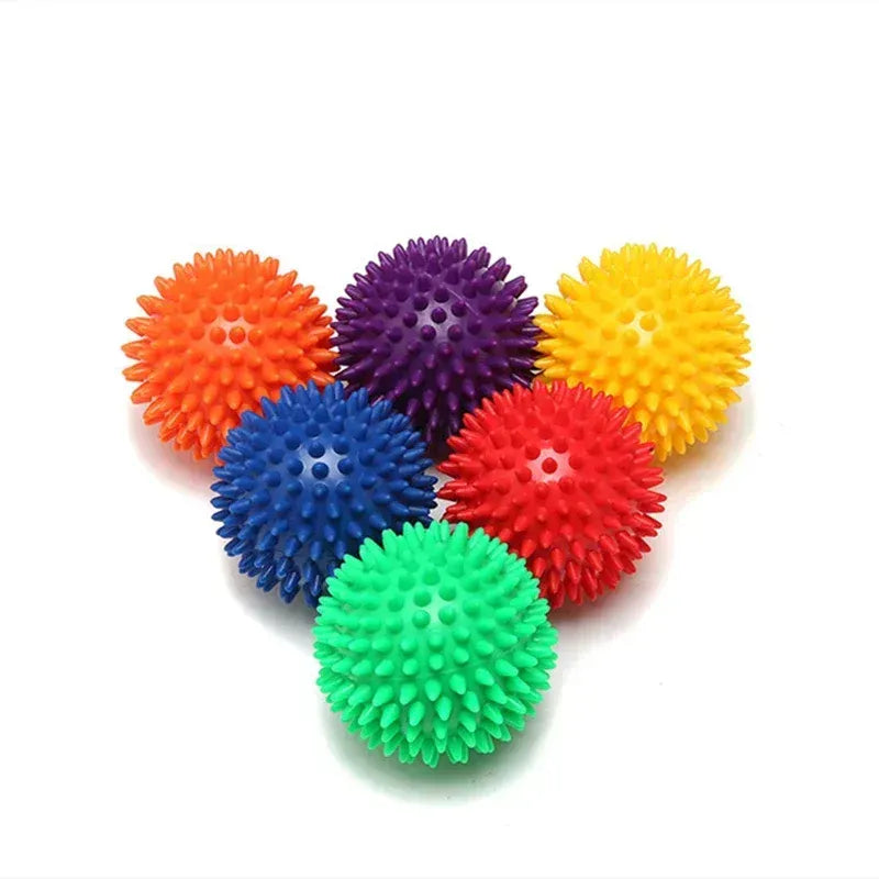 7cm Fitness Physiotherapy PVC Massage Ball Relieve Plantar Fasciitis Portable Body Building Sports Equipment