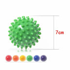 7cm Fitness Physiotherapy PVC Massage Ball Relieve Plantar Fasciitis Portable Body Building Sports Equipment