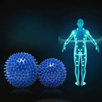 7cm Fitness Physiotherapy PVC Massage Ball Relieve Plantar Fasciitis Portable Body Building Sports Equipment