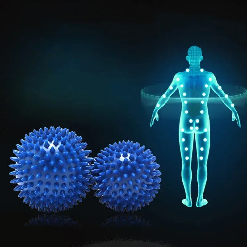 7cm Fitness Physiotherapy PVC Massage Ball Relieve Plantar Fasciitis Portable Body Building Sports Equipment
