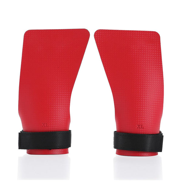 Basketball Hand Grips for Pull-ups Cross Training Gymnastics Weightlifting Palm Protector - Red M