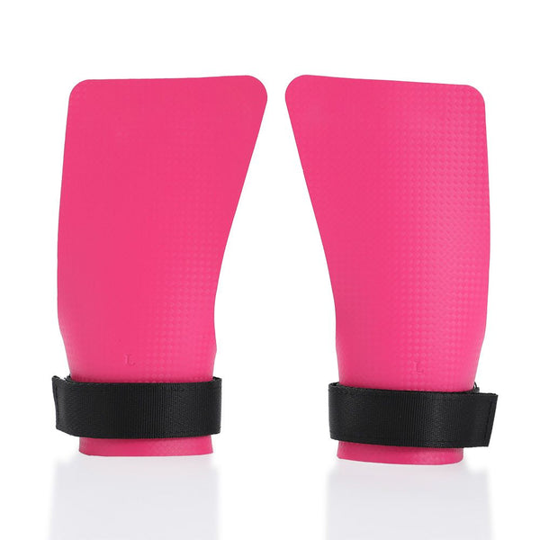 Basketball Hand Grips for Pull-ups Cross Training Gymnastics Weightlifting Palm Protector - Magenta XL