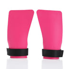 Basketball Hand Grips for Pull-ups Cross Training Gymnastics Weightlifting Palm Protector - Magenta L