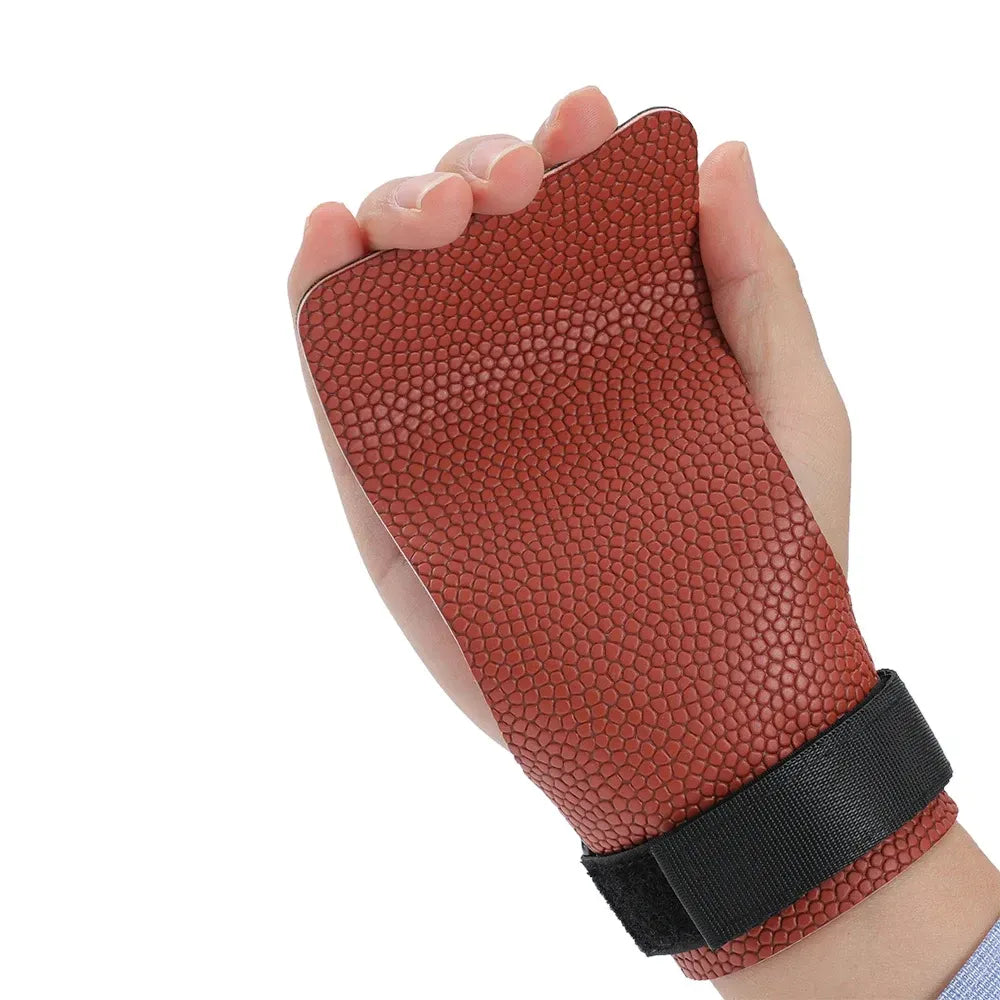 Basketball Hand Grips for Pull-ups Cross Training Gymnastics Weightlifting Palm Protector - Magenta M