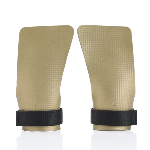 Basketball Hand Grips for Pull-ups Cross Training Gymnastics Weightlifting Palm Protector - Gold M