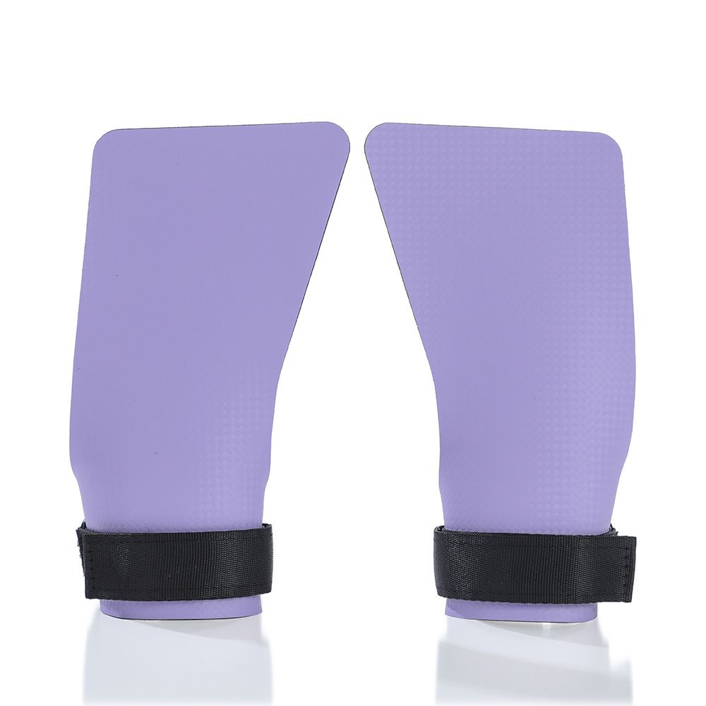 Basketball Hand Grips for Pull-ups Cross Training Gymnastics Weightlifting Palm Protector - Purple XL