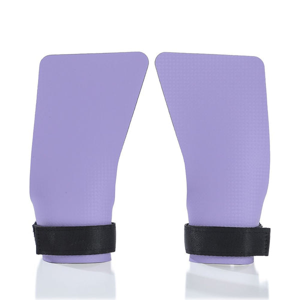 Basketball Hand Grips for Pull-ups Cross Training Gymnastics Weightlifting Palm Protector - Purple L