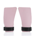 Basketball Hand Grips for Pull-ups Cross Training Gymnastics Weightlifting Palm Protector - Pink L