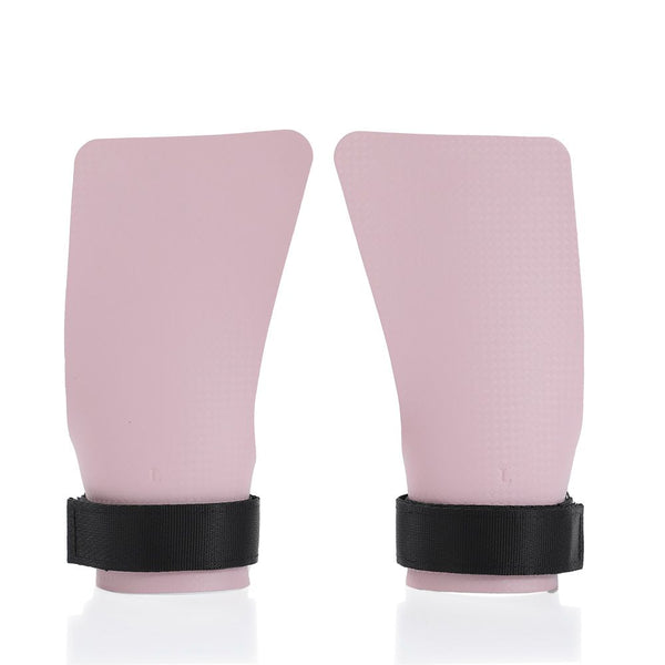 Basketball Hand Grips for Pull-ups Cross Training Gymnastics Weightlifting Palm Protector - Pink S