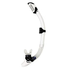 Diving Snorkel Equipment Adults Silicone Breathing Apparatus Swimming Waterproof Snorkel Anti-wave Breathing Tube - Clear Black Yellow