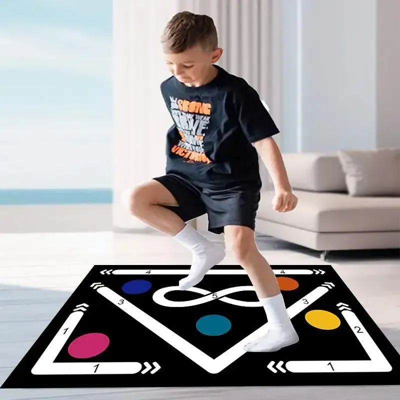 Football Training Mat 60 X 90 cm for All - Black
