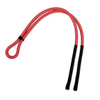 Golf Swing Practice Trainer Rope for Beginners Golf Gesture Correction Portable - Red With Black