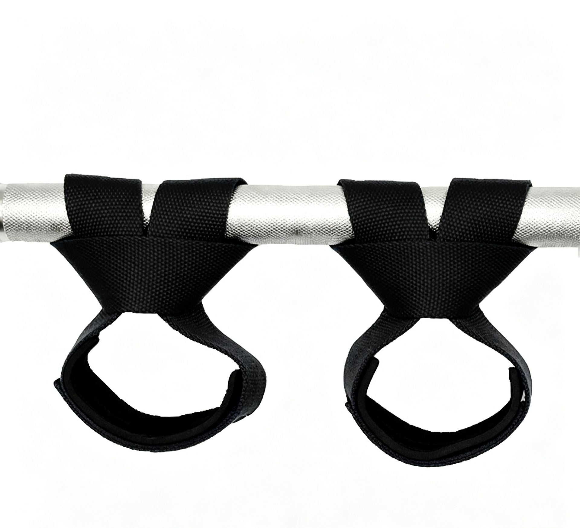Gym Lifting Straps Barbell Deadlift Booster Belt Fitness Anti-slip Hand Wraps Wrist Straps Fitness Training Auxiliary Belt - Black S
