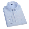 East Rain Men Cotton Long Sleeve Shirt Light blue 39/M