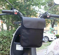 OQsport Bicycle Bag 3L Canvas Front Storage Large three-dimensional pure black