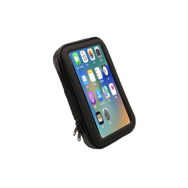 Hongde Motorcycle Bag Touch Screen Phone Holder... Black 5.5 inch bag D1 mobile phone bracket color box